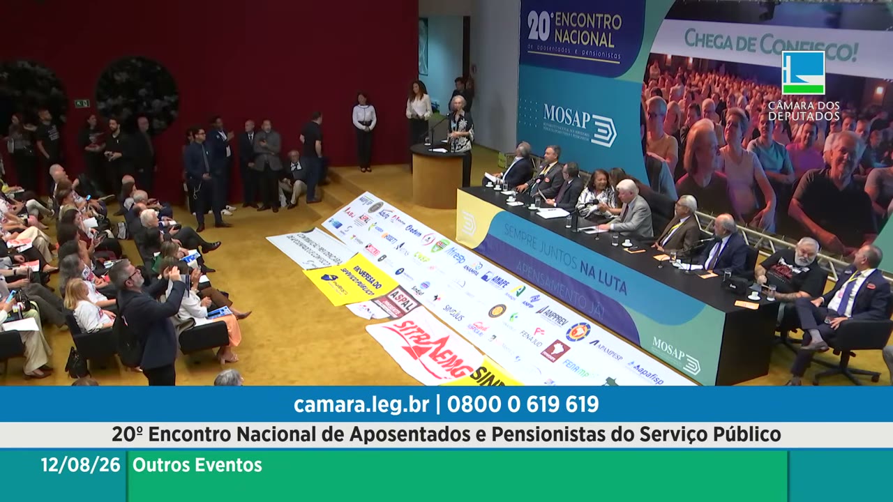 Vídeo do evento em 27:52