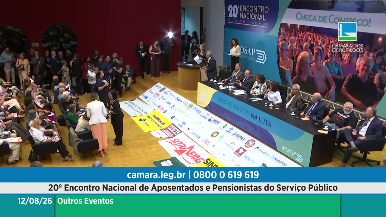 Vídeo do evento em 33:49