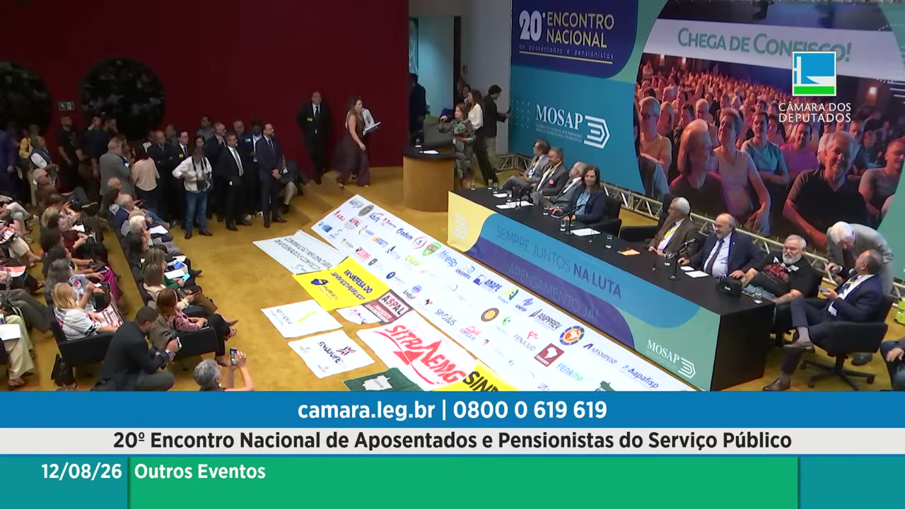 Vídeo do evento em 54:23
