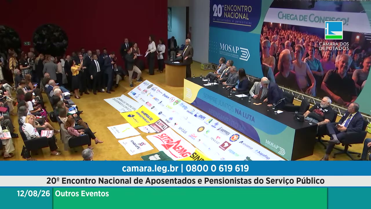 Vídeo do evento em 59:01