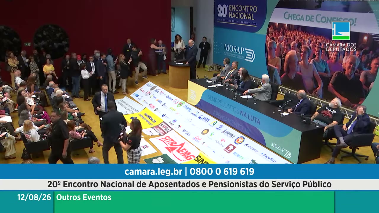 Vídeo do evento em 1:03:31