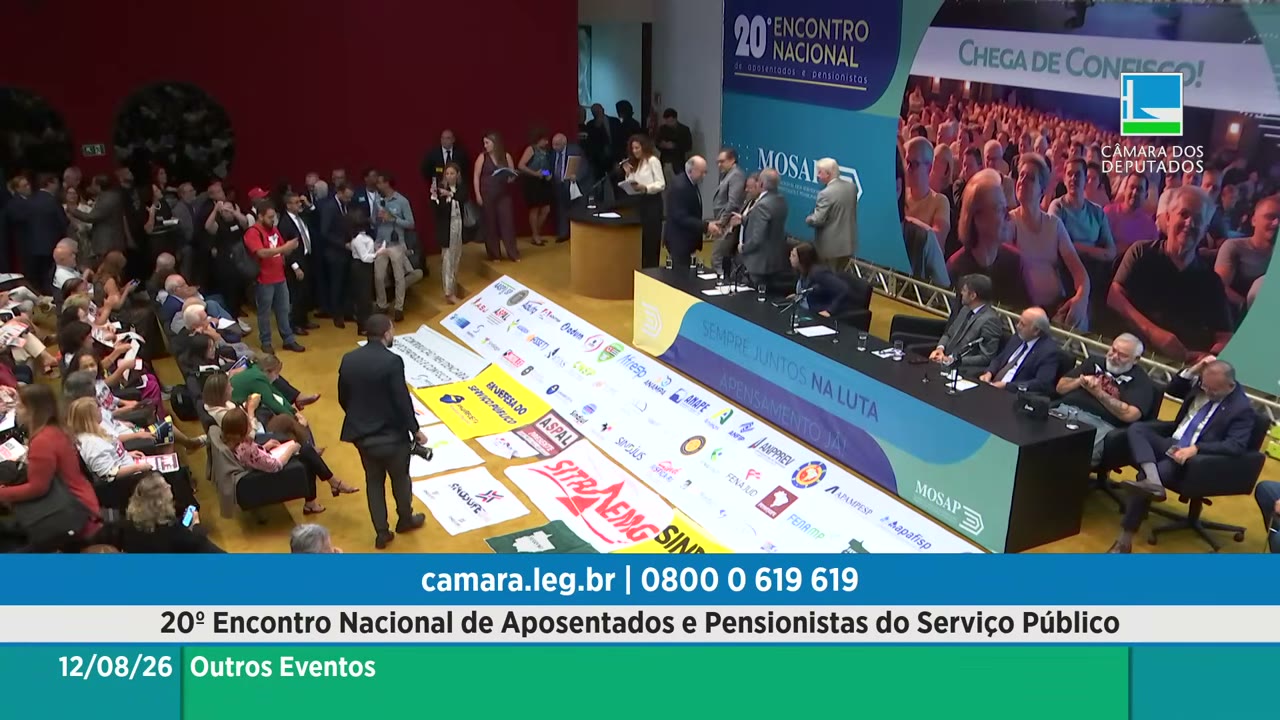 Vídeo do evento em 1:09:06