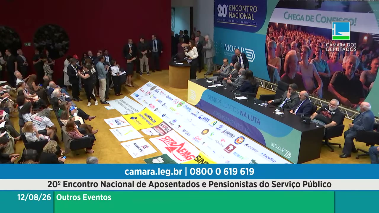 Vídeo do evento em 1:11:47