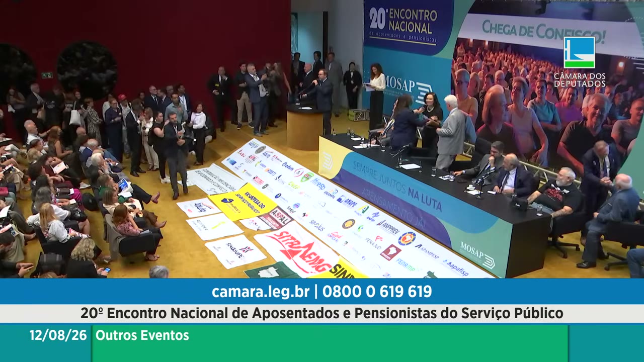 Vídeo do evento em 1:12:03