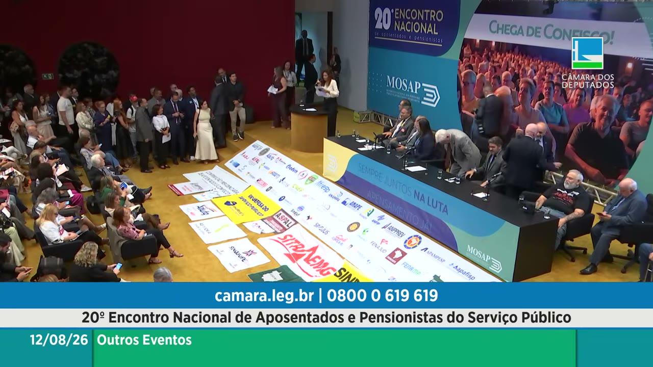 Vídeo do evento em 1:18:42