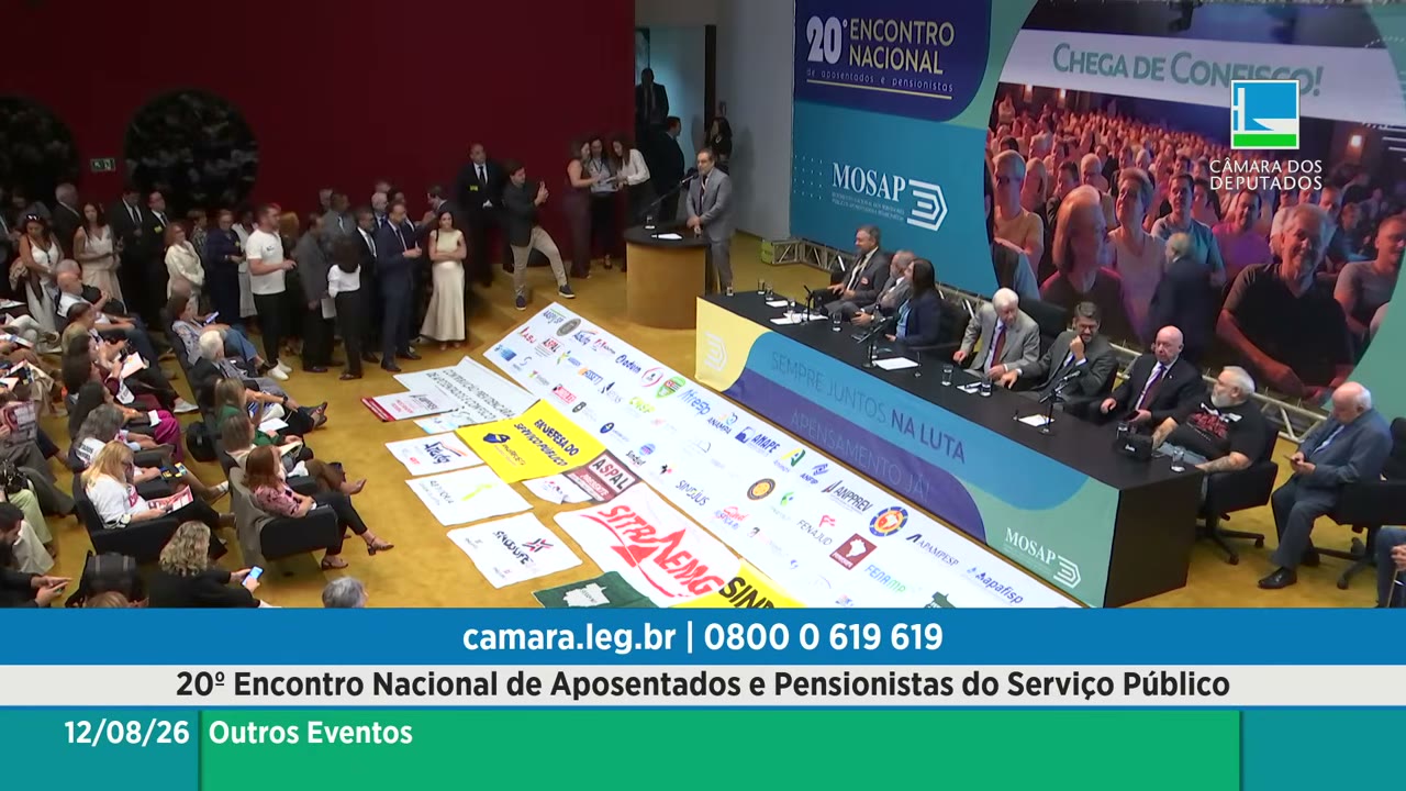 Vídeo do evento em 1:18:55