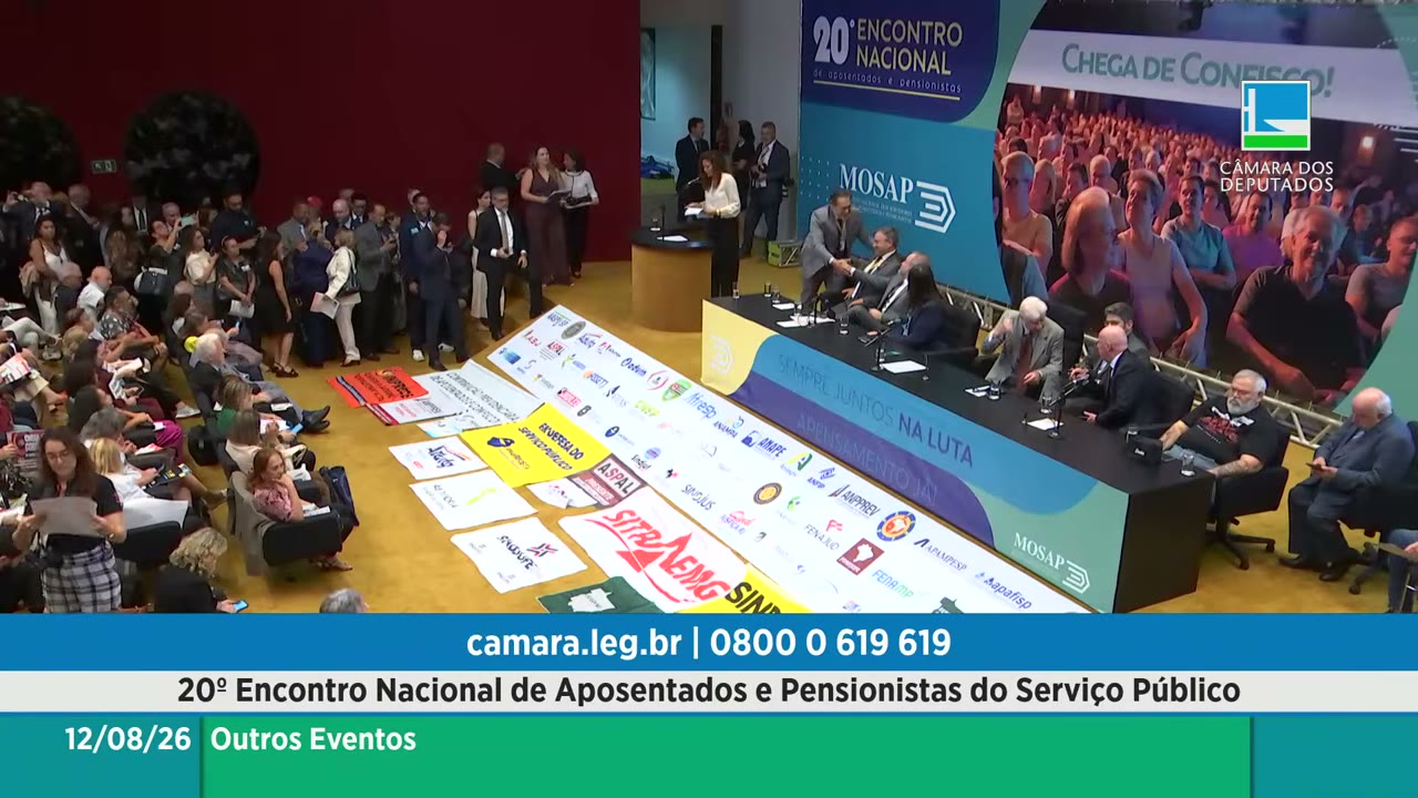 Vídeo do evento em 1:22:34