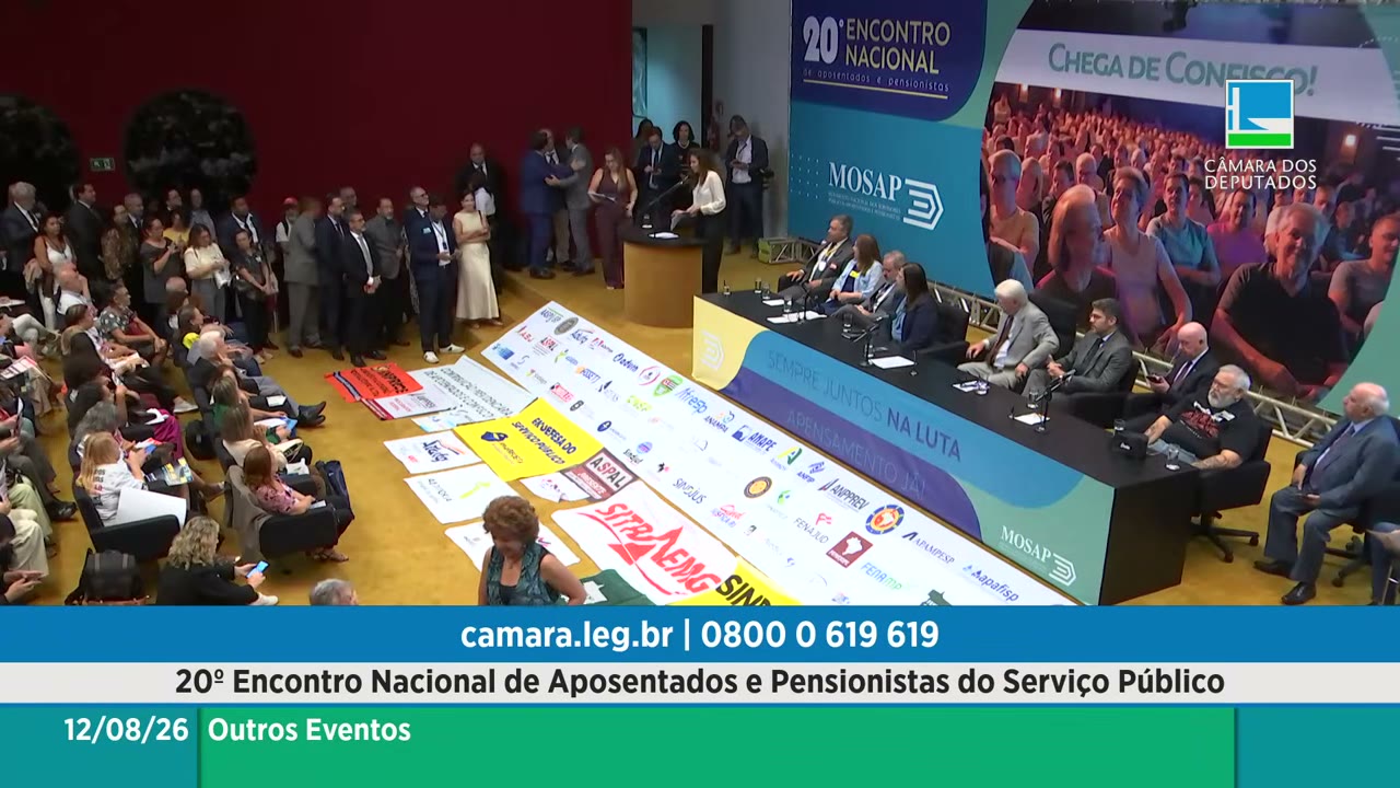Vídeo do evento em 1:25:22