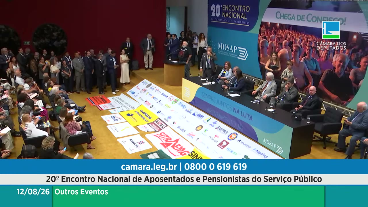 Vídeo do evento em 1:25:51