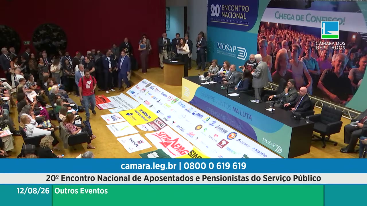 Vídeo do evento em 1:28:27