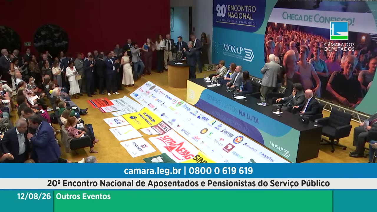 Vídeo do evento em 1:28:39