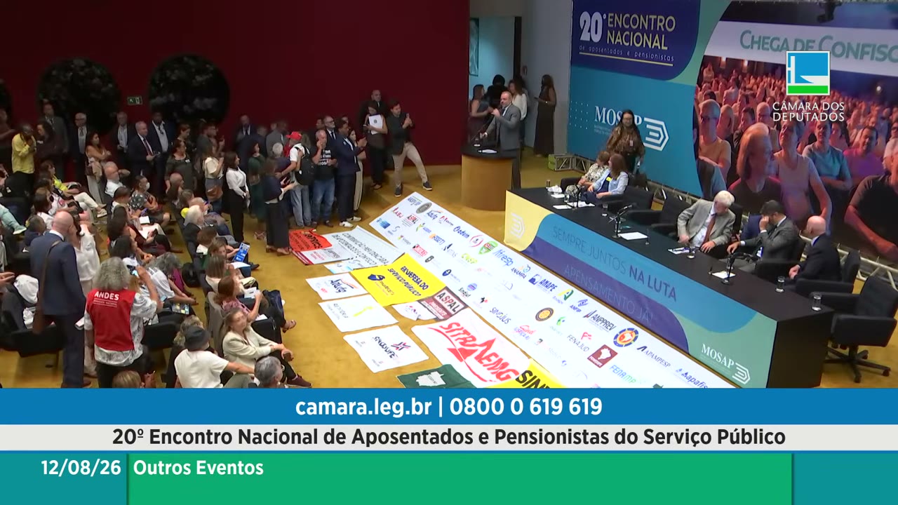 Vídeo do evento em 1:38:26