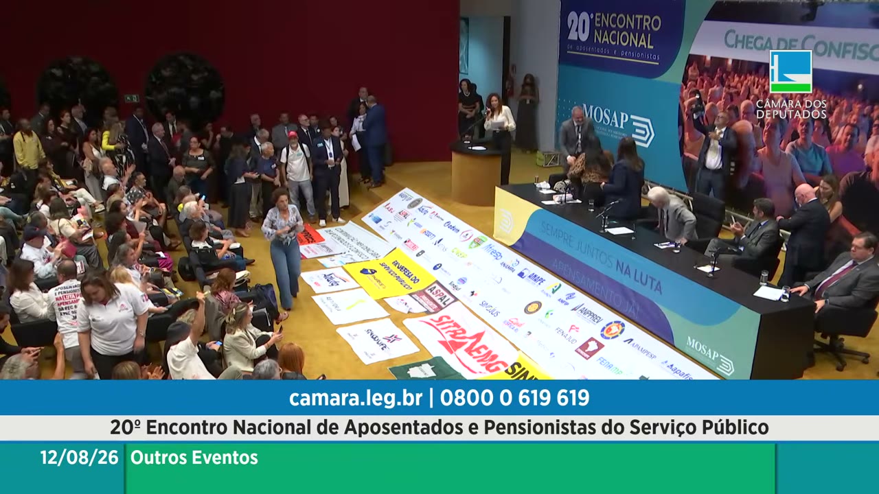 Vídeo do evento em 1:44:04