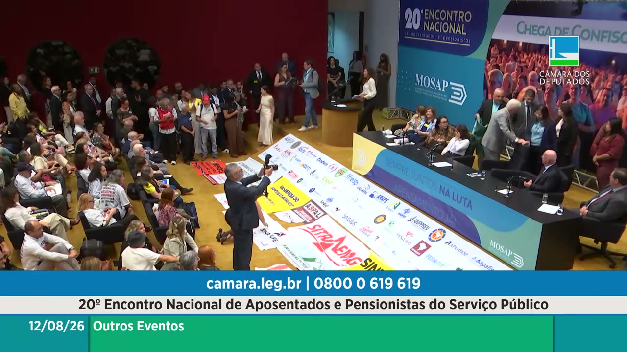 Vídeo do evento em 1:49:05