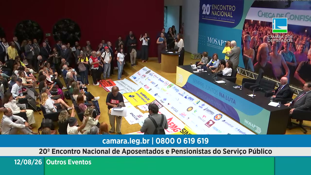 Vídeo do evento em 1:54:40