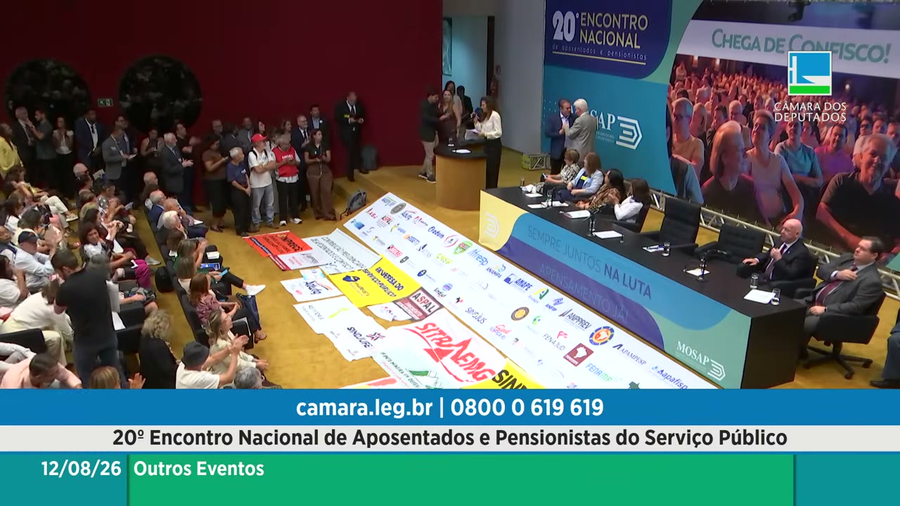 Vídeo do evento em 2:01:58