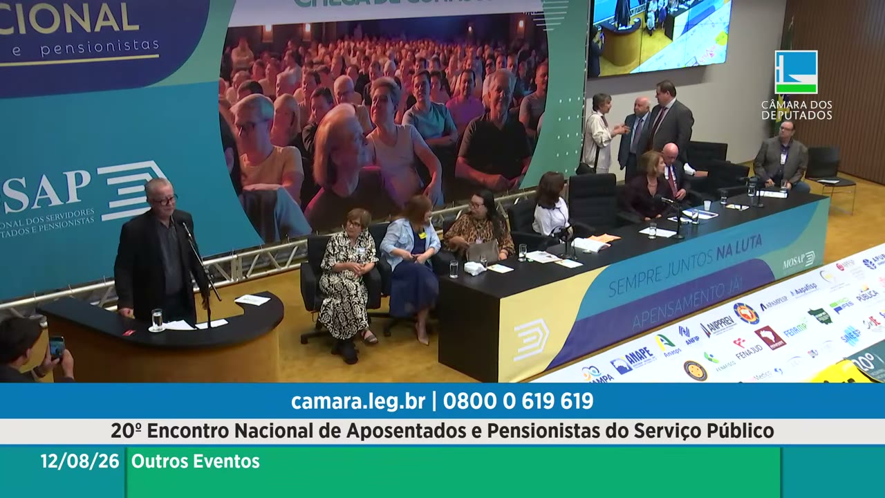 Vídeo do evento em 2:07:15