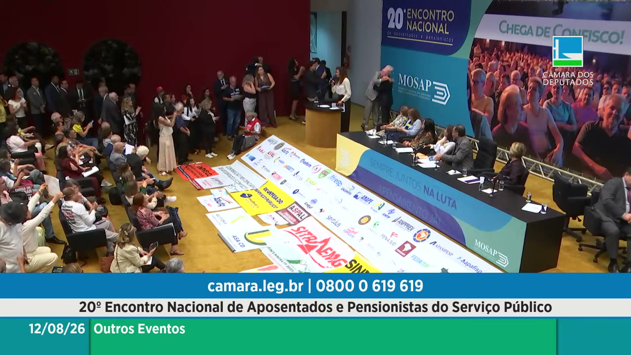 Vídeo do evento em 2:14:00