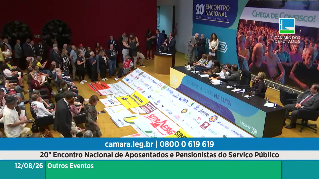 Vídeo do evento em 2:14:30
