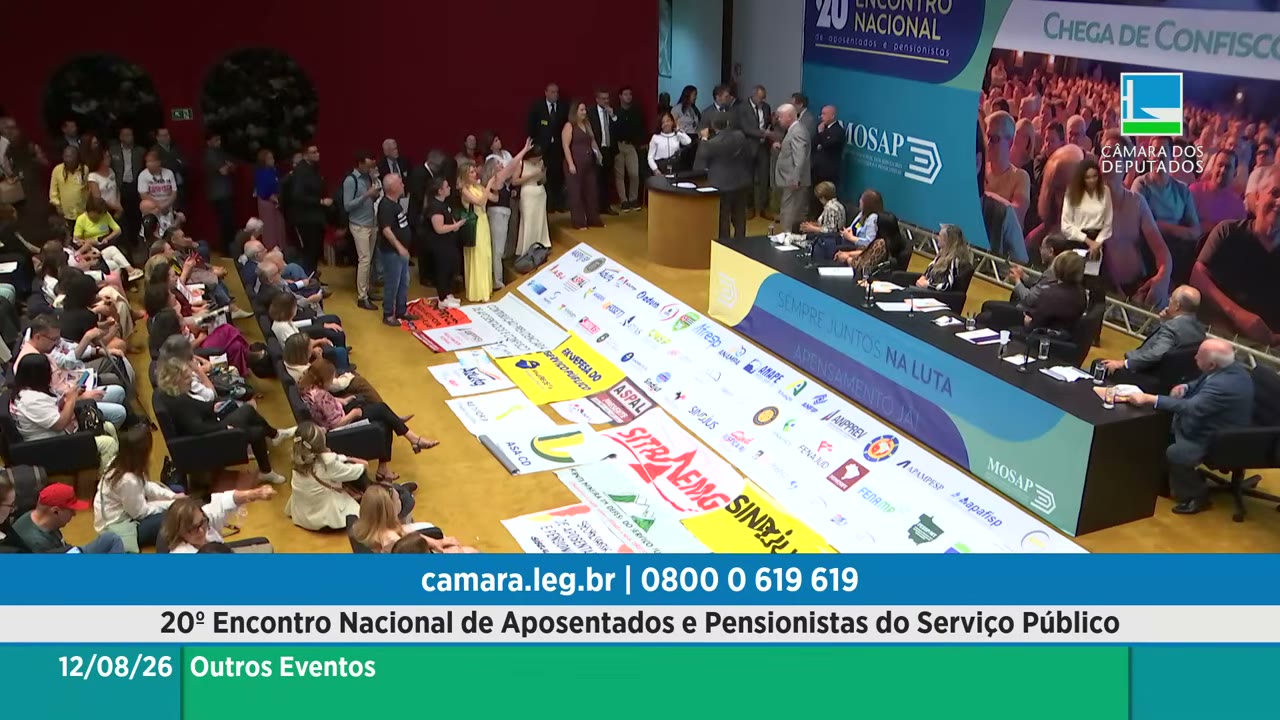 Vídeo do evento em 2:41:30