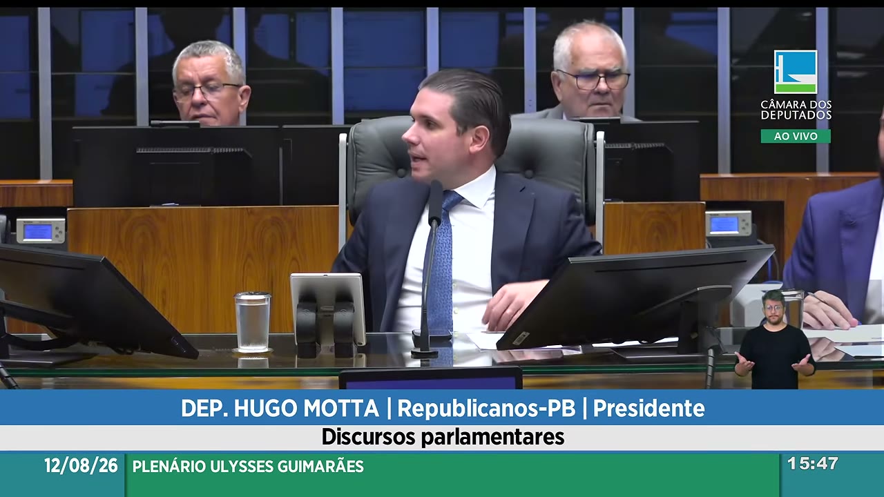 Vídeo do evento em 47:43