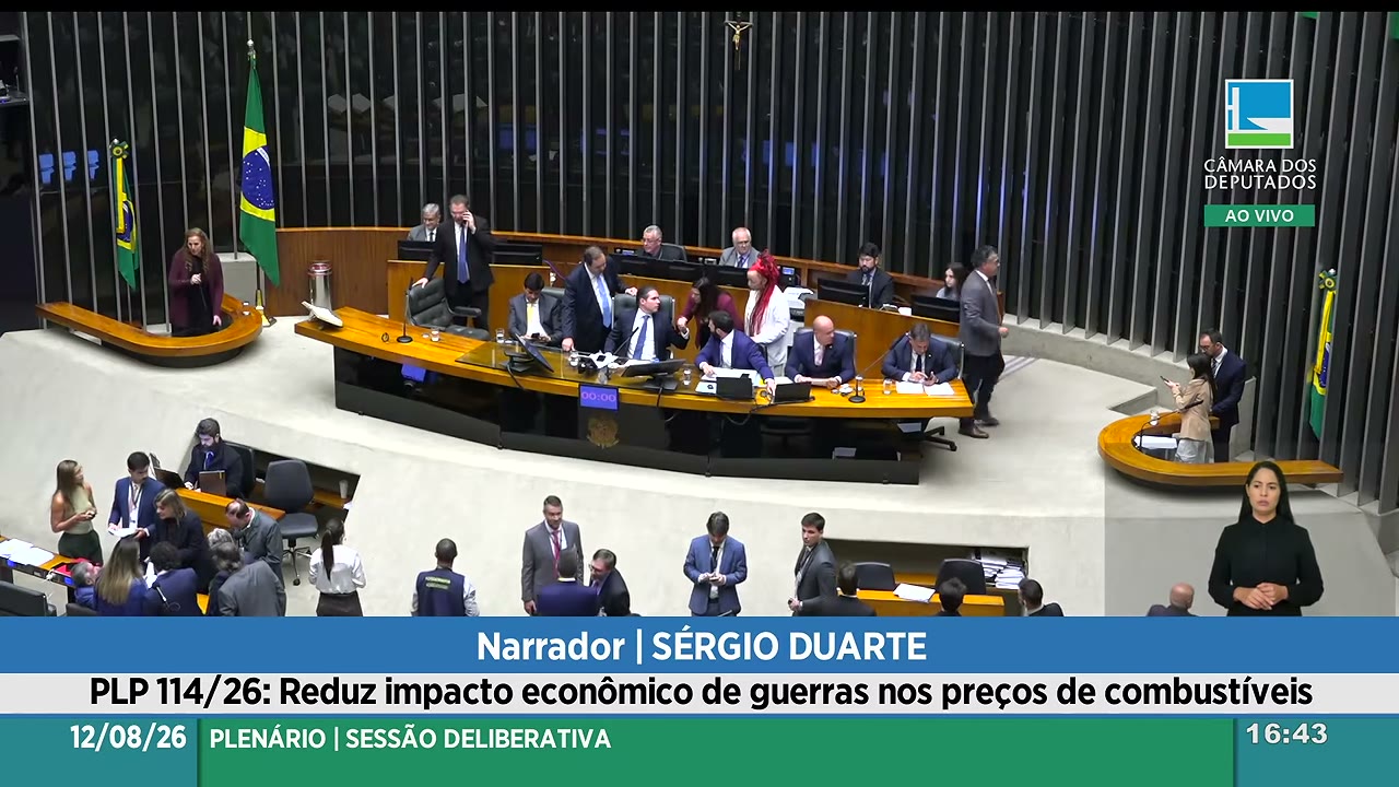 Vídeo do evento em 1:43:24