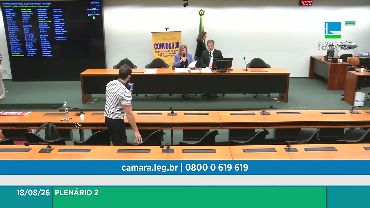 Vídeo do evento em 0:00