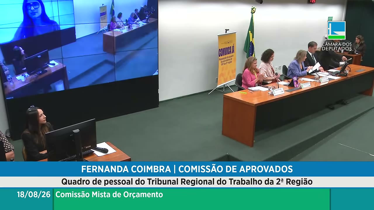 Vídeo do evento em 46:18