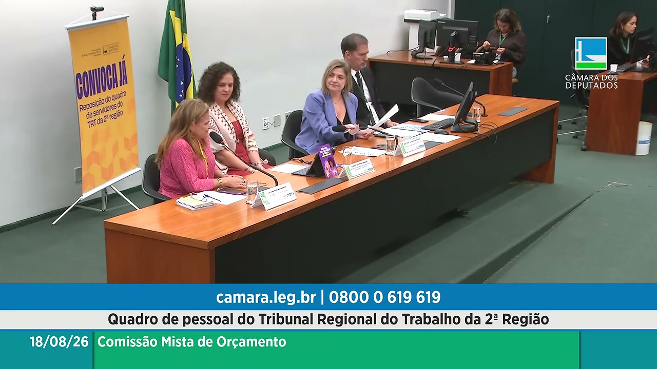 Vídeo do evento em 1:03:20