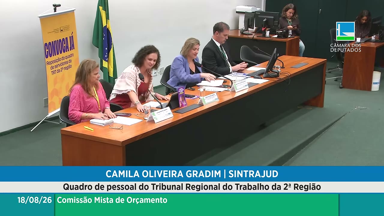 Vídeo do evento em 1:27:57
