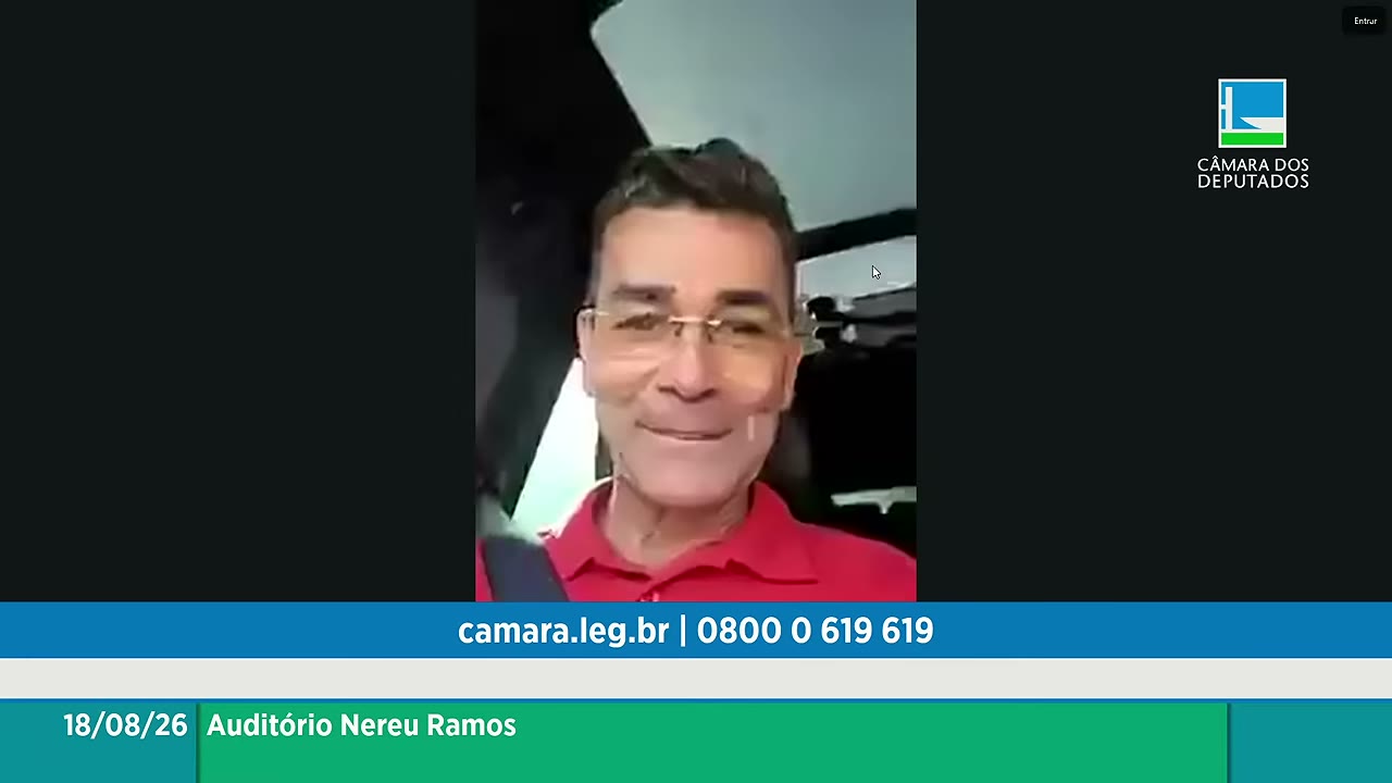 Vídeo do evento em 0:00