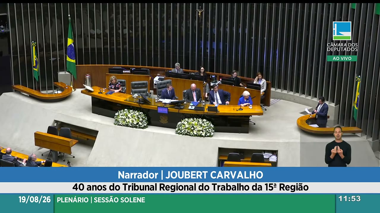 Vídeo do evento em 39:09