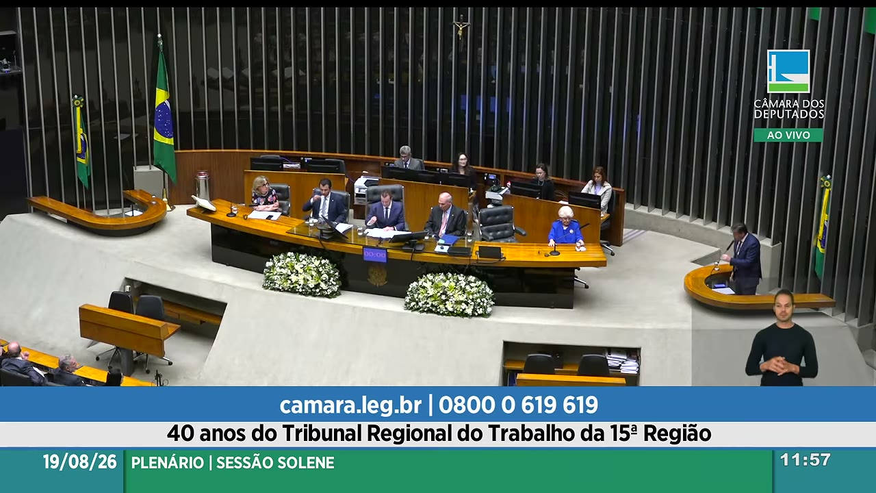 Vídeo do evento em 43:57