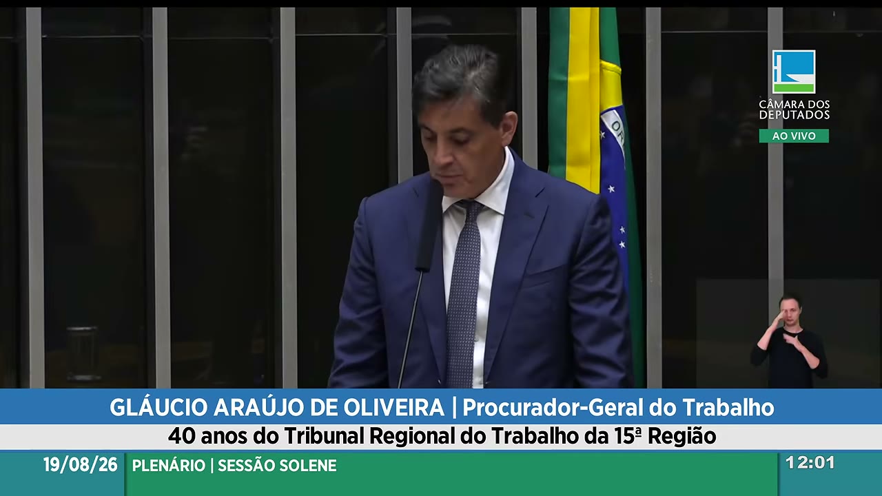Vídeo do evento em 47:11