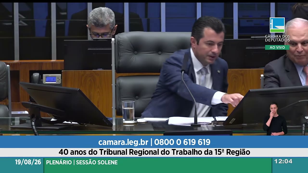 Vídeo do evento em 50:18