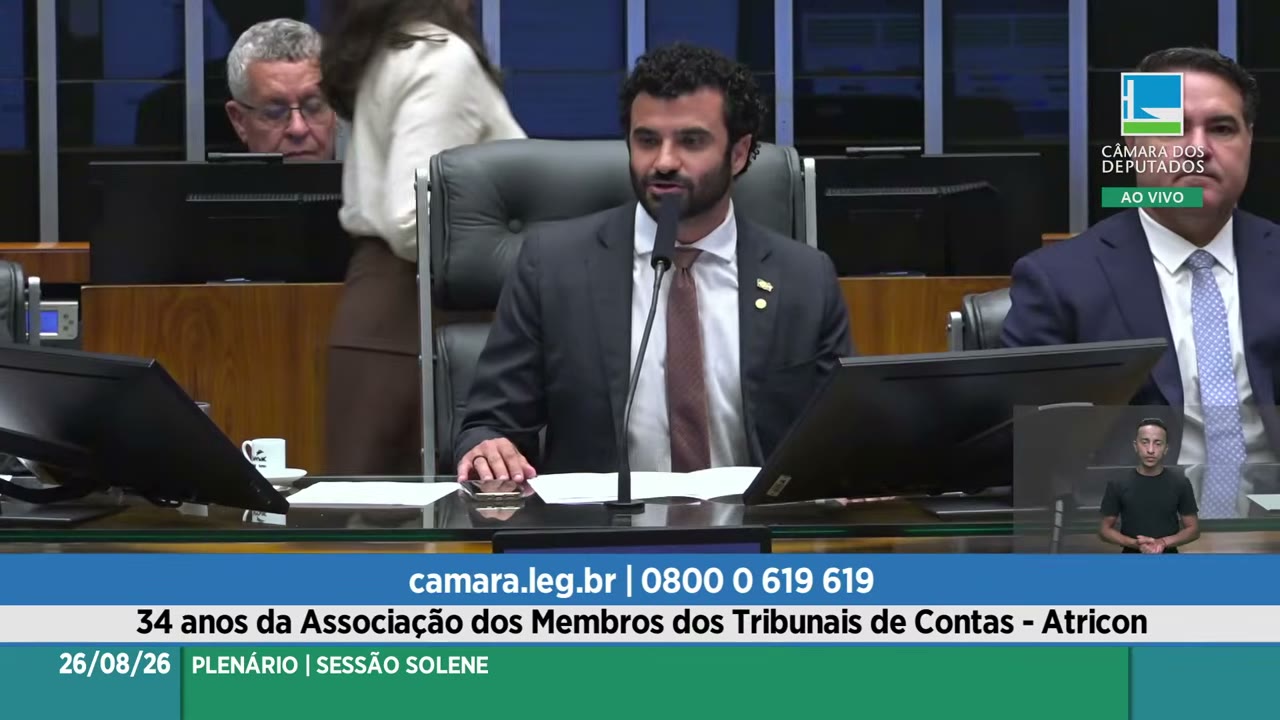 Vídeo do evento em 10:56