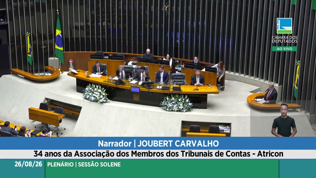 Vídeo do evento em 45:09