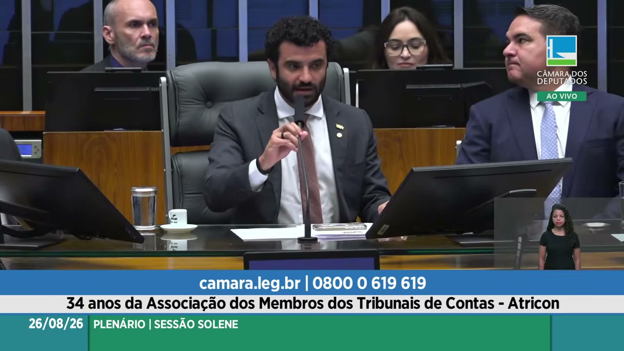 Vídeo do evento em 1:08:21
