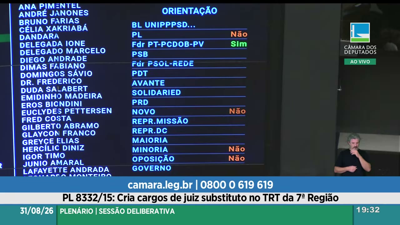 Vídeo do evento em 17:11
