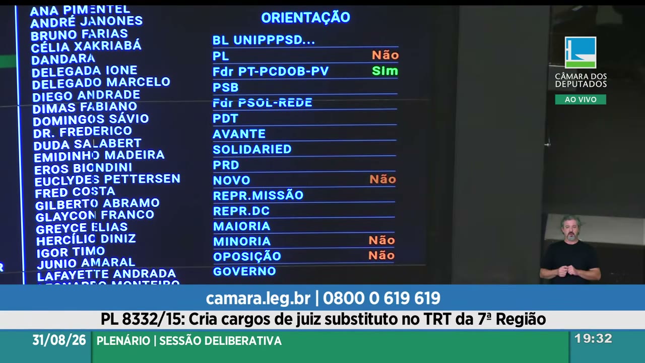 Vídeo do evento em 17:15