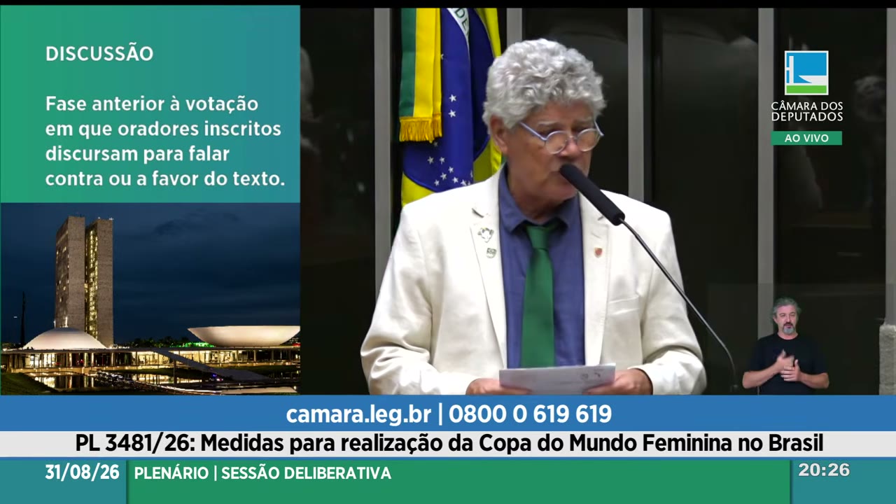 Vídeo do evento em 1:10:40