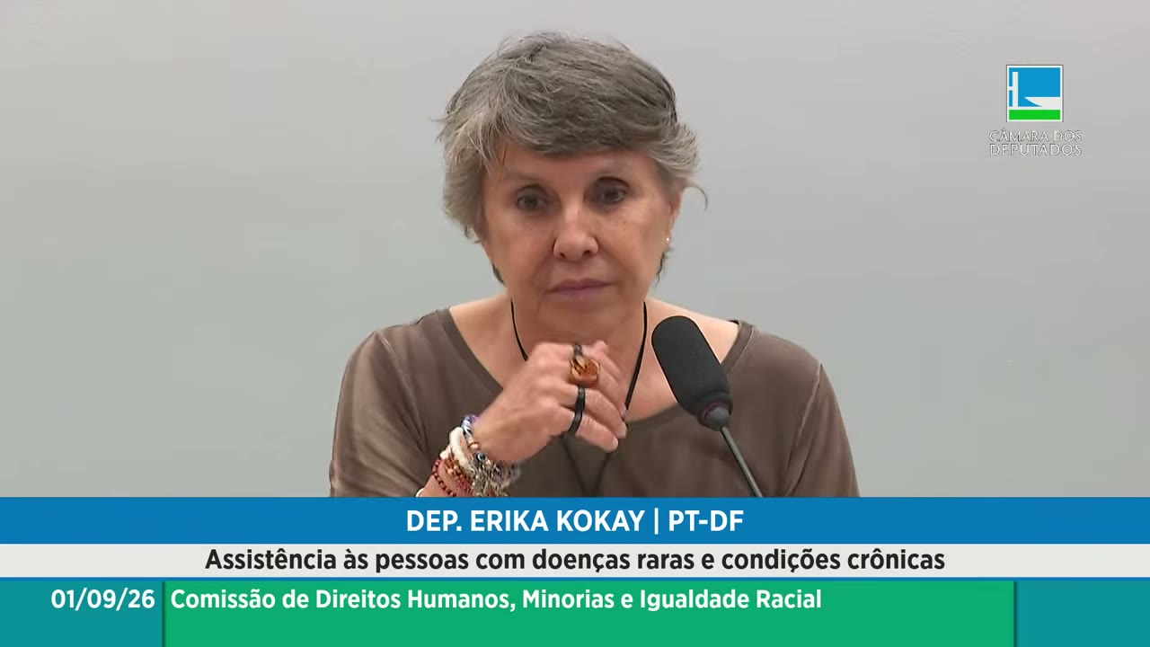 Vídeo do evento em 1:16:20