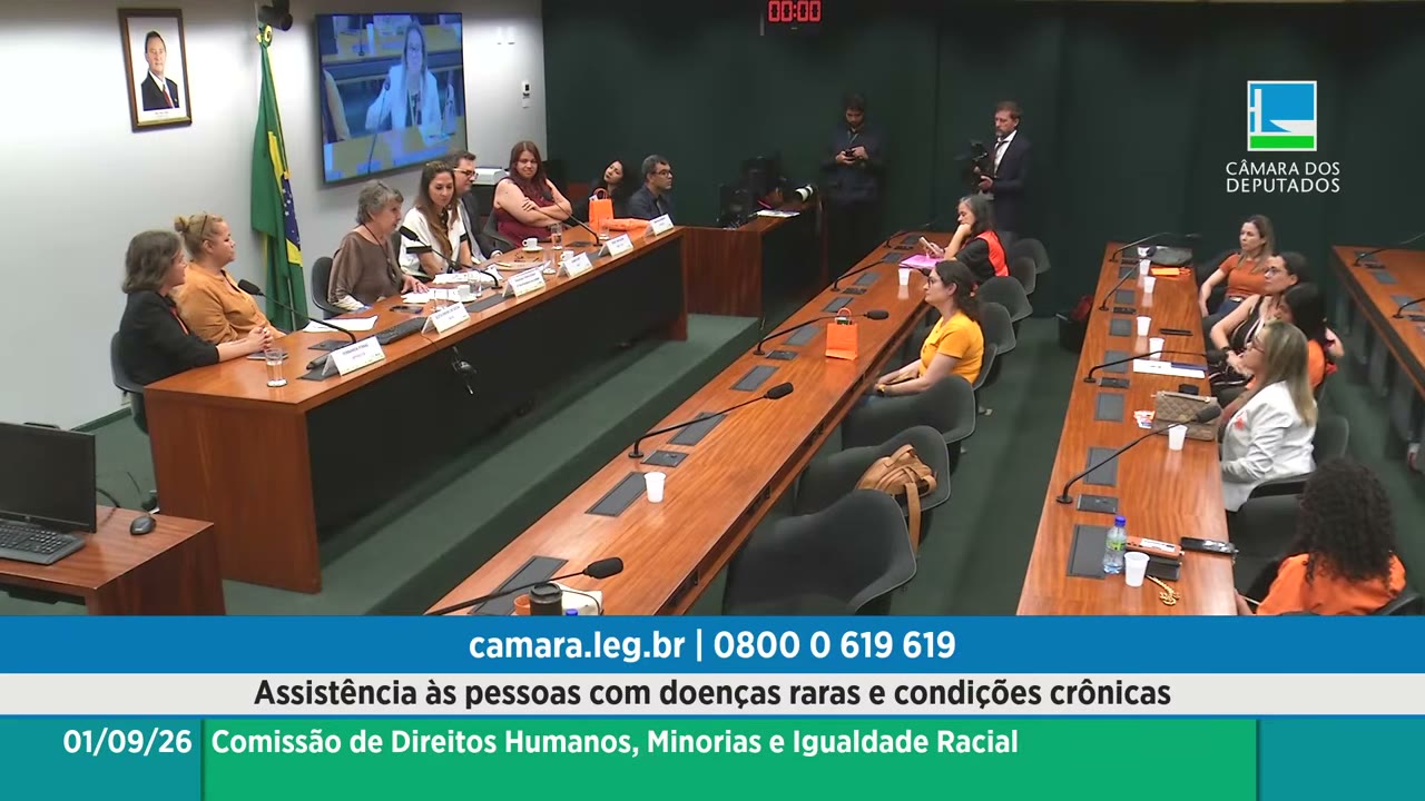 Vídeo do evento em 1:18:15