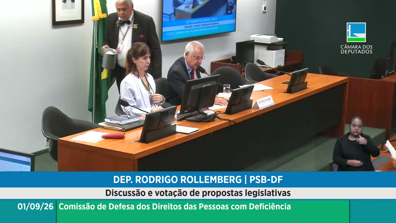 Vídeo do evento em 18:06