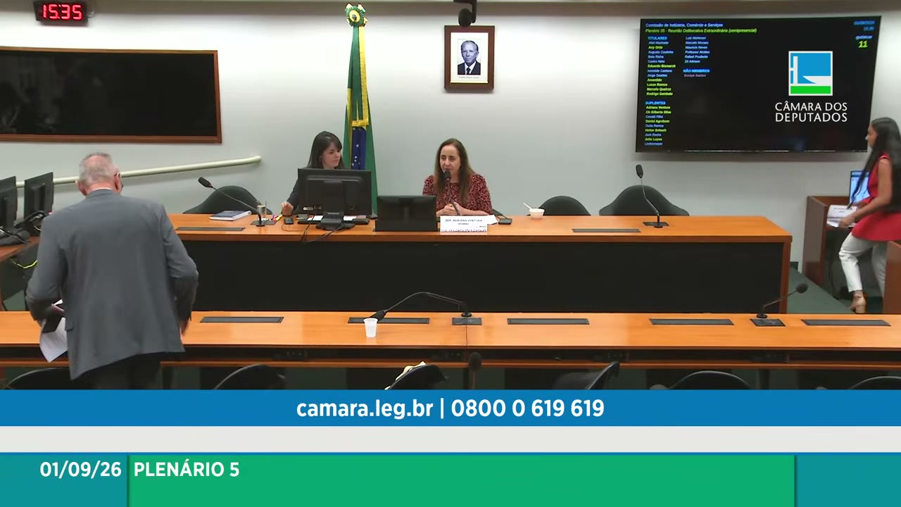 Vídeo do evento em 0:01
