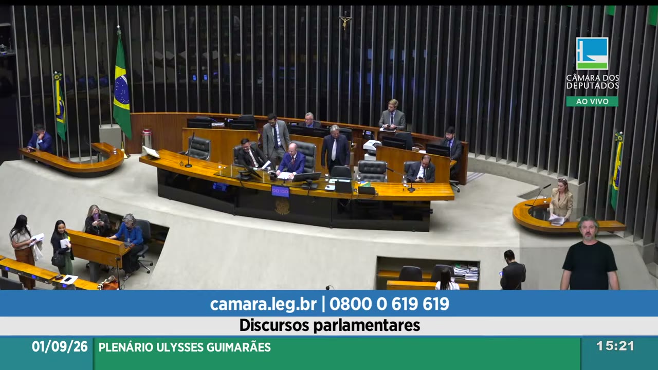 Vídeo do evento em 8:13
