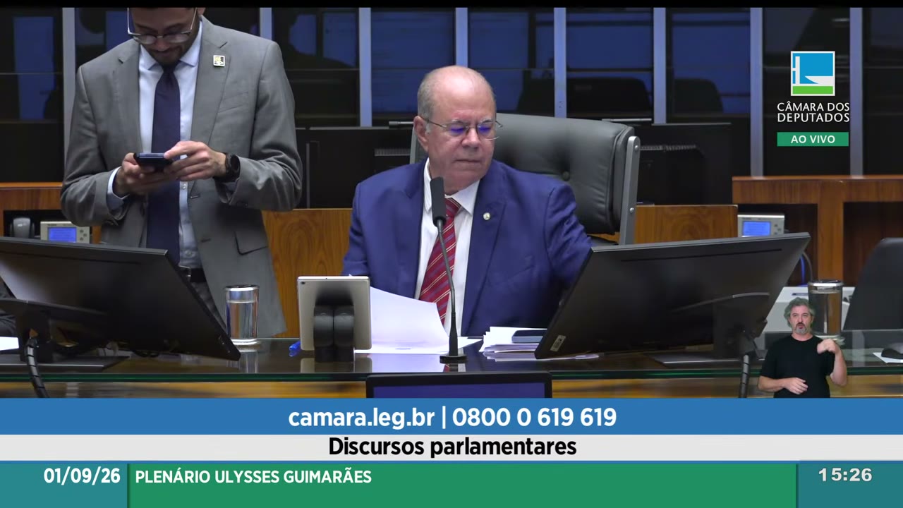 Vídeo do evento em 20:08