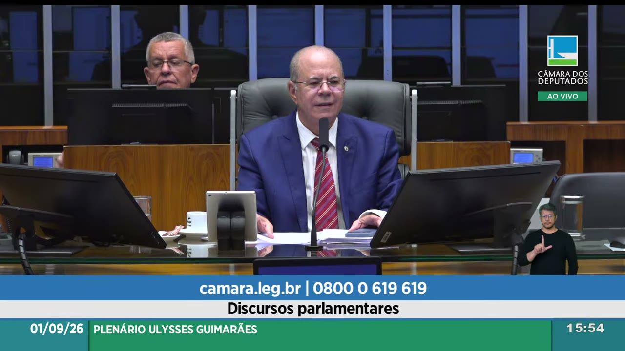 Vídeo do evento em 48:06