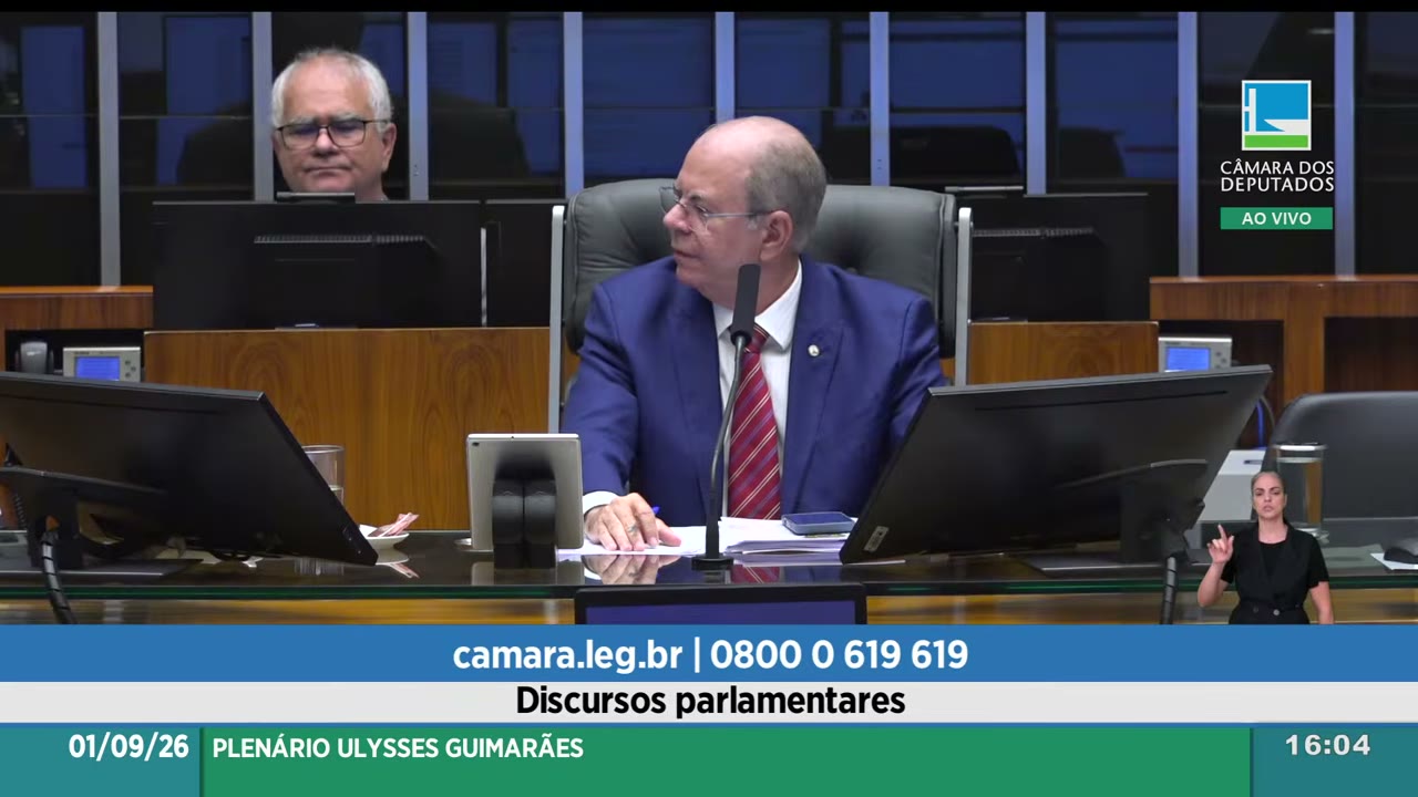 Vídeo do evento em 57:40
