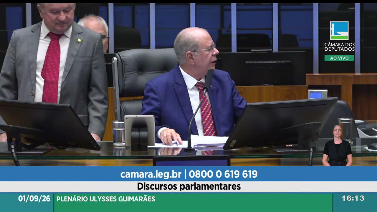 Vídeo do evento em 1:06:52